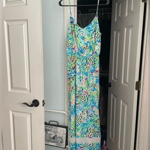 Lilly Pulitzer maxi dress.